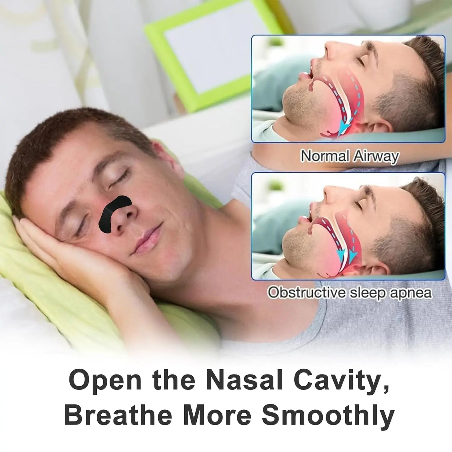 AirFlow Pro – Advanced Breathing Strips for Quality Sleep and Improved Breathing During Exercise